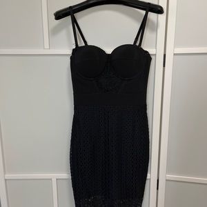 Bebe Corset Lace Dress